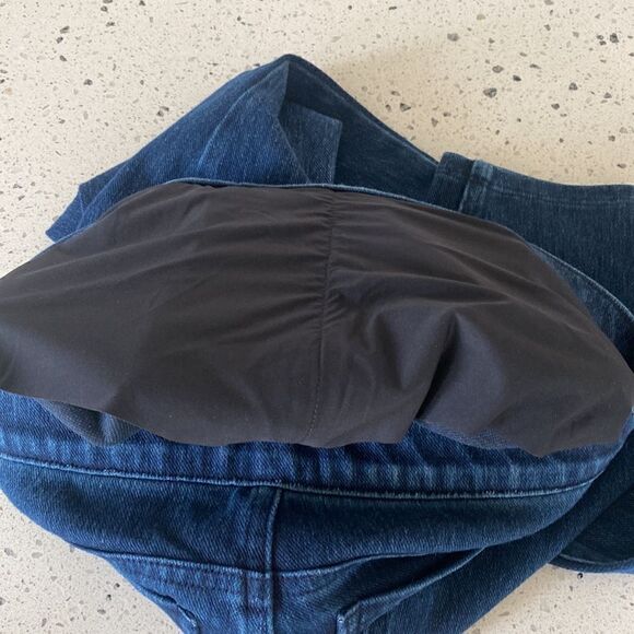 SPANX Jean-ish Ankle Leggings Twilight Rinse Denim Women's Size M - Picture 13 of 13